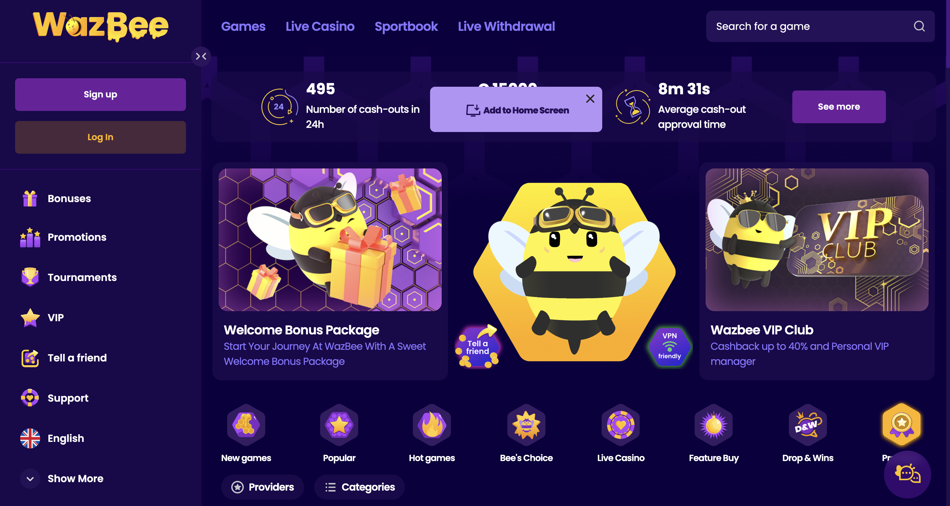 Wazbee Casino